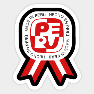 Made in Peru Sticker